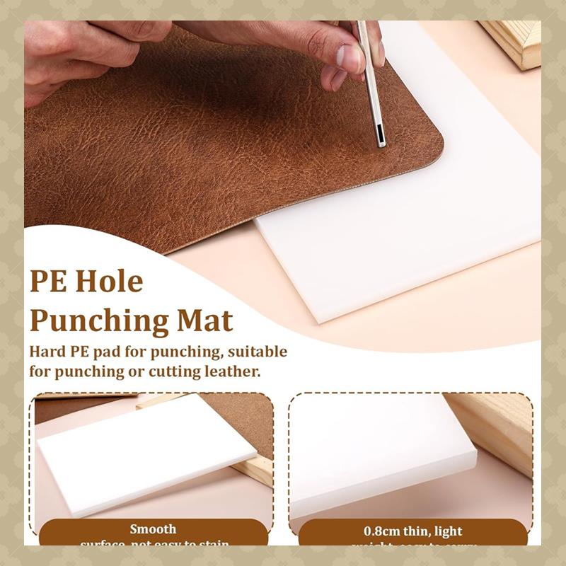 Cutting Mat Self Heal - Ab45 4 pçs couro artesanato perfurador