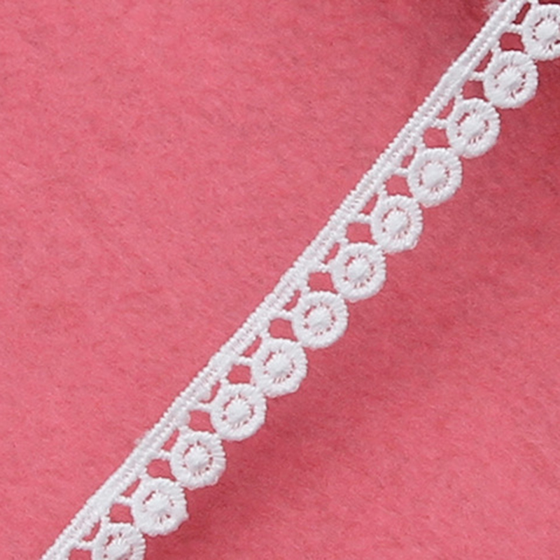 Fita de Renda Branca de 50 Jar - Sewing Eyelet Fabric avaliação e preço