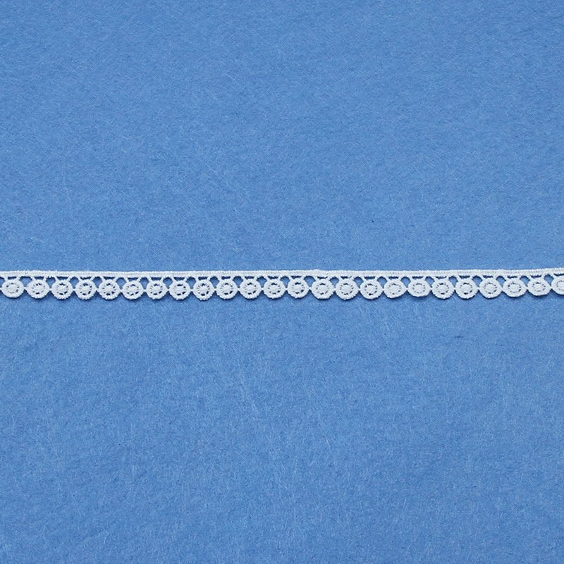 Fita de Renda Branca de 50 Jar - Sewing Eyelet Fabric avaliação e preço