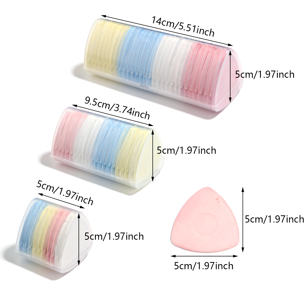 6-30 peças de giz colorido par - Tailor Chalk Marker avaliação e preço
