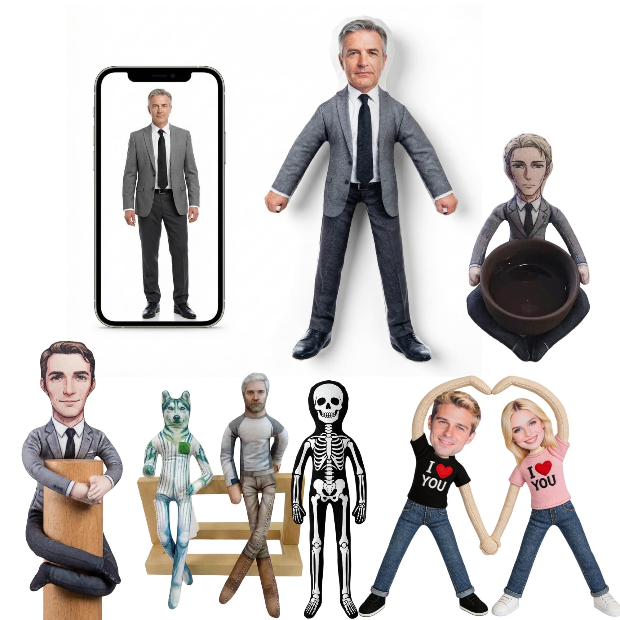Boneco Personalizado com Foto, - Sewing Custom avaliação e preço