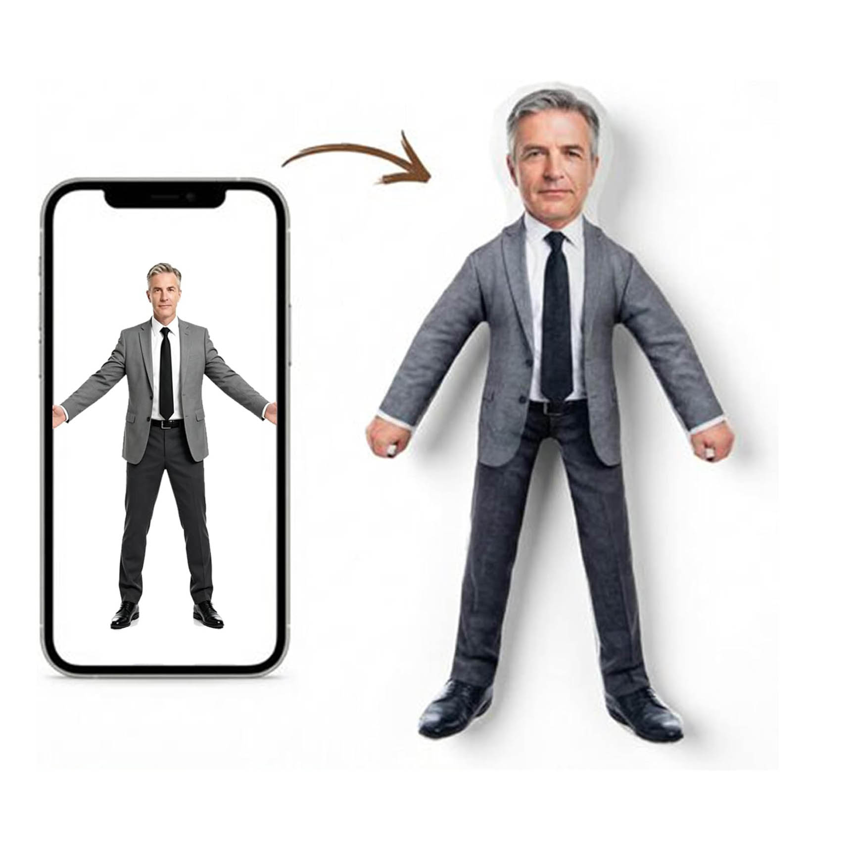 Boneco Personalizado com Foto, - Sewing Custom avaliação e preço