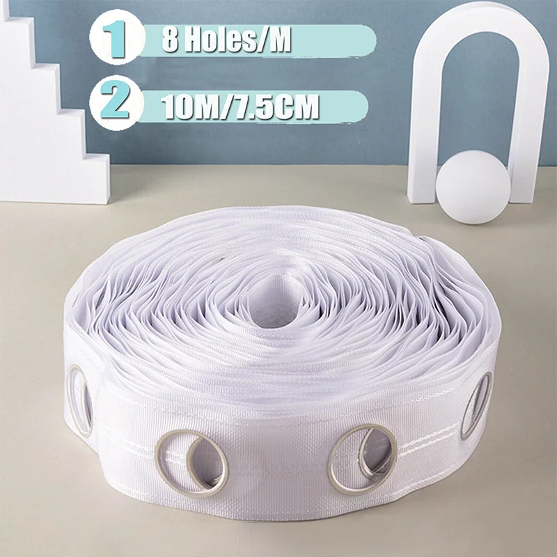 Fita de Acabamento para Cortin - Sewing Eyelet Fabric avaliação e preço