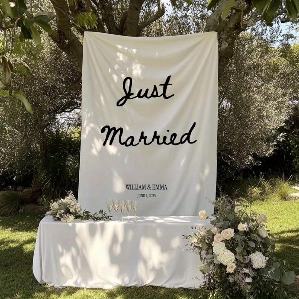 Banner de casamento personaliz - Sewing Custom avaliação e preço
