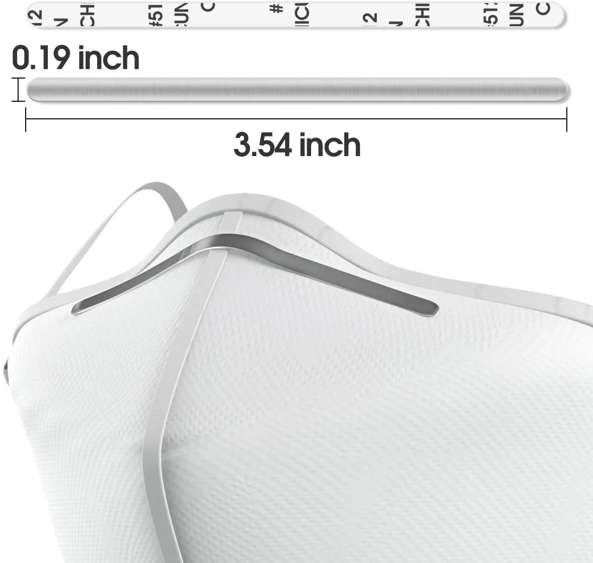 Tiras de ponte de nariz para m - Sewing Machine Yarn avaliação e preço
