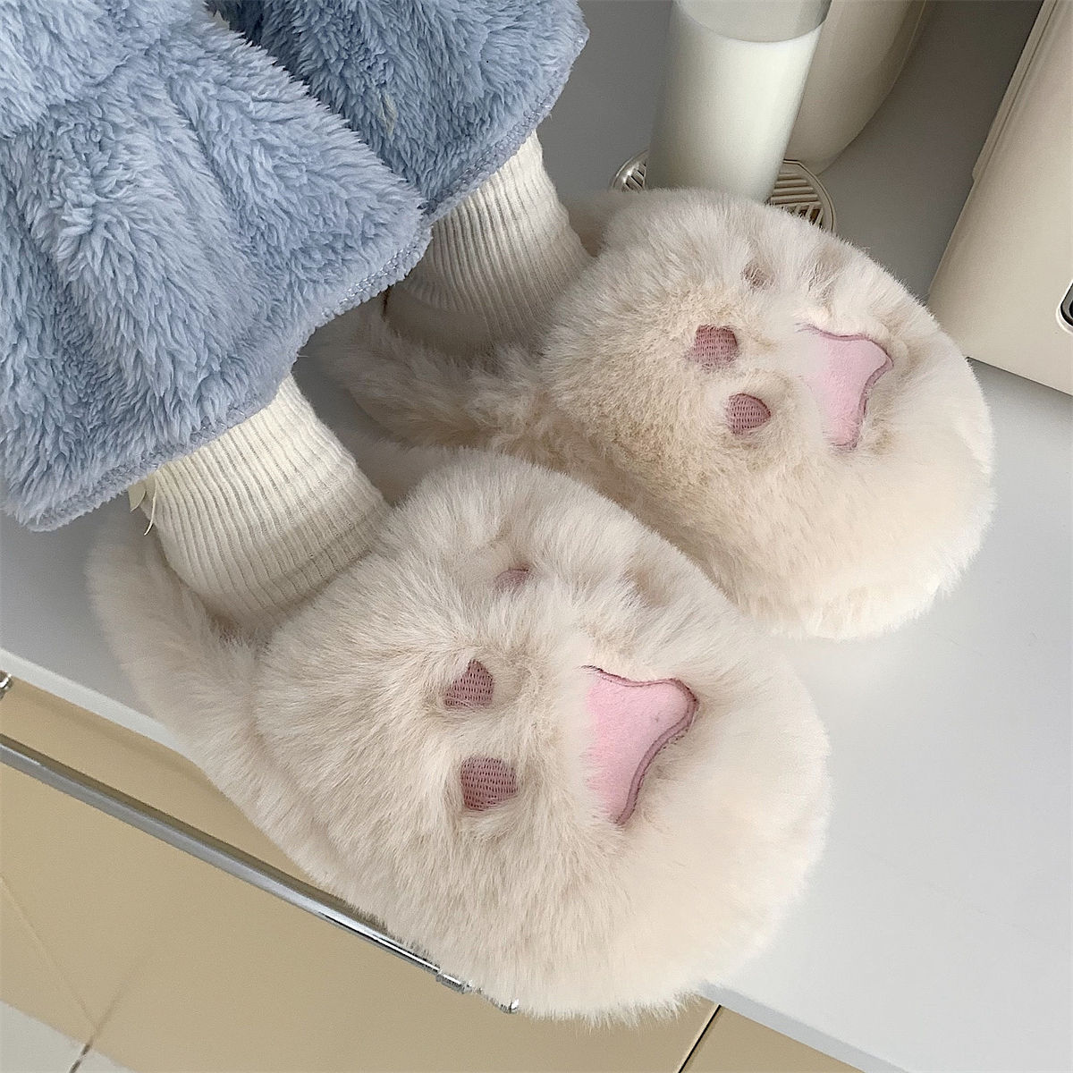 Chinelos de Pelúcia para Mulhe - Sewing House avaliação e preço