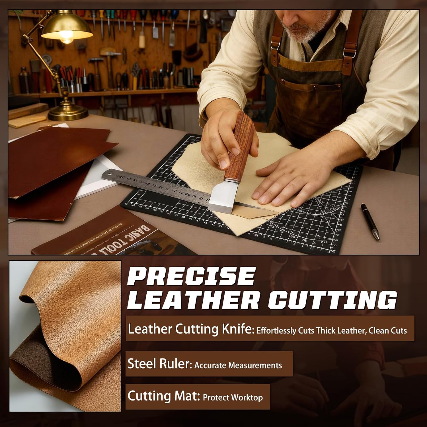 Kit de Trabalho em Couro, Ferr - Sewing Custom avaliação e preço