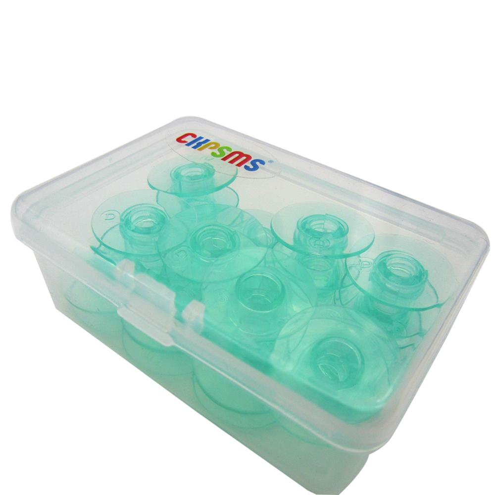 Bobinas verdes claras compatív - Sewing Machine Yarn avaliação e preço