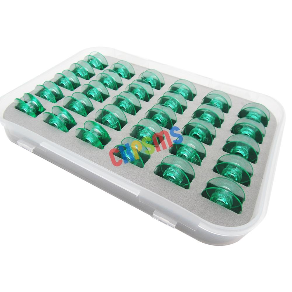 Bobinas verdes claras compatív - Sewing Machine Yarn avaliação e preço